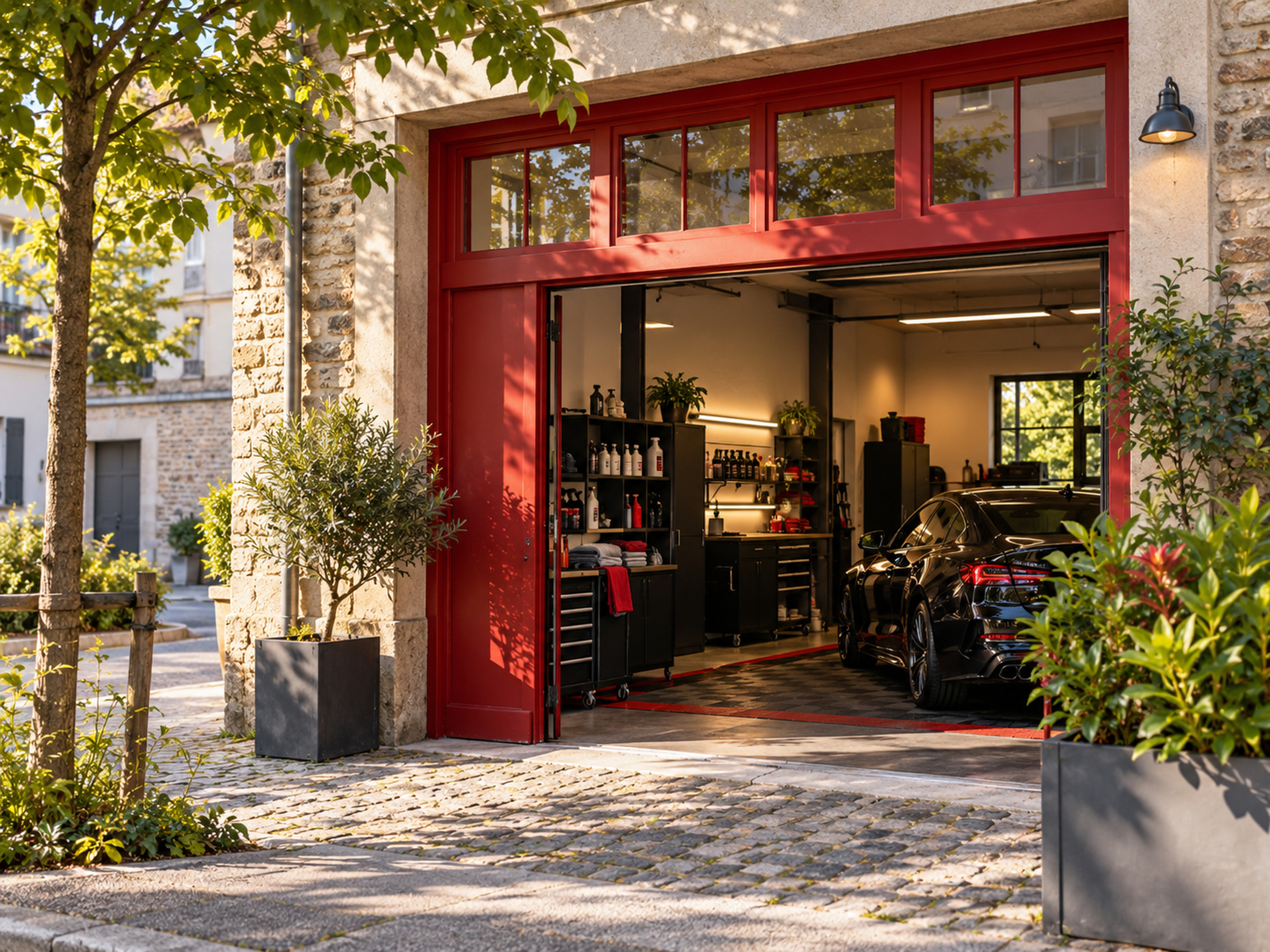 Entrée de l'atelier Brilléra à Rennes